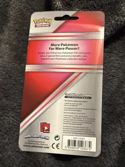 NEW Pokemon XY Evolutions Lst Thndr Dragonite Checklane Blister 2x Mini Packs - Image 4