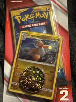 NEW Pokemon XY Evolutions Lst Thndr Dragonite Checklane Blister 2x Mini Packs - Image 5