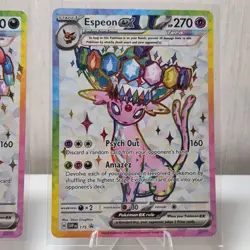 Pokemon Umbreon & Espeon Black Star Promo SVP175 SVP176 Figure Collection - Image 3