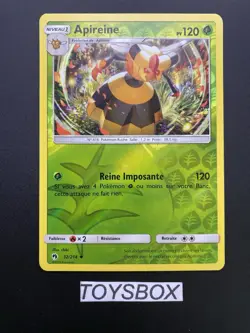 Carte Pokemon Apireine Reverse 32/214 / SL Alliance Infaillibles SL10 / Exc FR - Image 2