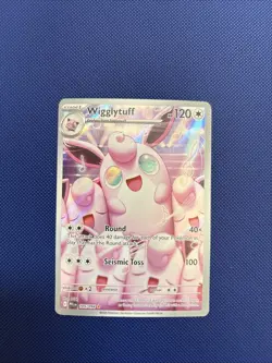 Pokemon Wigglytuff 105/94 Phantasmal Flames Illustration Rare TCG Mint/Near Mint - Image 1