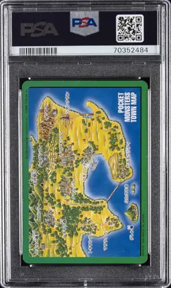 1996 POKEMON JPN BANDAI CARDDASS VENDING #000 VENUSAUR TRAINER PSA 9 - Image 2
