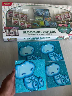 Pokemon 151 Blooming Waters Premium Collection NEW Sealed + BONUS - Image 1