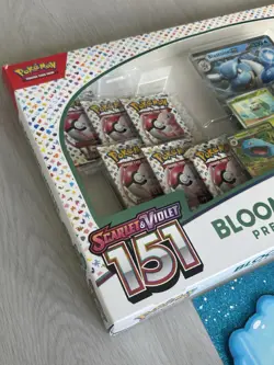 Pokemon 151 Blooming Waters Premium Collection NEW Sealed + BONUS - Image 2