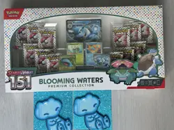 Pokemon 151 Blooming Waters Premium Collection NEW Sealed + BONUS - Image 4