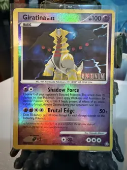 Giratina Platinum 4/146 Stamped Pokemon Burger King Promos 2008 Reverse Holo LP - Image 1
