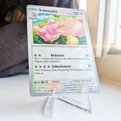 Schlurplek | TEF 125/162 | Reverse Holo Pokemon Karte | Gewalten der Zeit | NM - Image 1