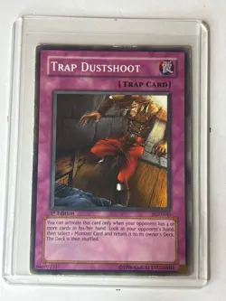 Trap Dustshoot [1st Edition] PGD-049 YuGiOh Pharaonic Guardian LP - Image 1
