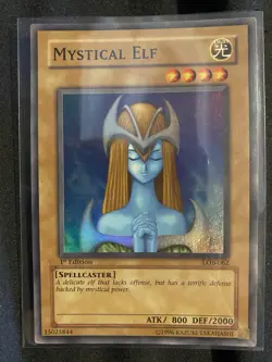 Mystical Elf LOB-062 The Legend of Blue Eyes White Dragon 1st Edition - Image 1