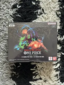 One Piece OP06 Wings Of The Captain Booster Box Sealed English - Image 1