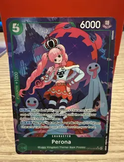 Perona OP14-033 (Alternate Art) - The Azure Sea’s Seven One Piece CCG English - Image 1