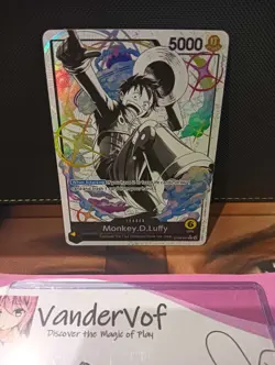 One Piece Card Game ST29-001 Monkey D Luffy Alt Art NM English - Pack Fresh - Image 1