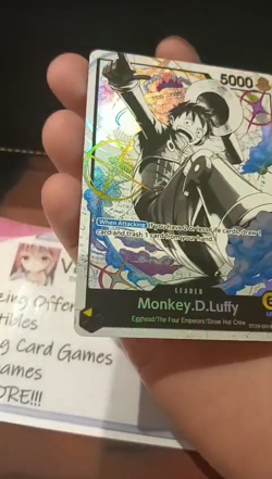 One Piece Card Game ST29-001 Monkey D Luffy Alt Art NM English - Pack Fresh - Image 2