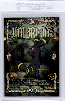 Umbreon Peruvian Halloween Pokemon Card - Image 1
