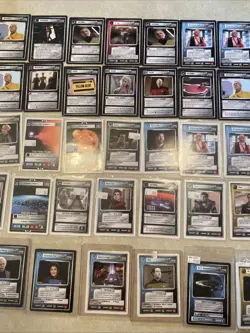 Star Trek Customizable Card Game Lot 104 Cards CCG - Image 5