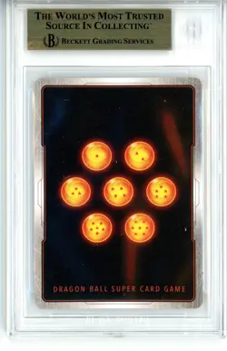 BGS Pristine 10 DBS Card Game Son Goku: GT (SCR) FB07-122 Wish For Shenron SCR - Image 2