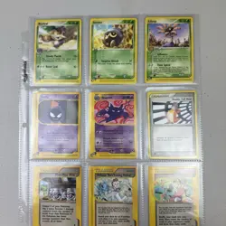 Vintage Pokemon TCG Binder Lot - 9 Cards - E-Reader E Reader NM - Image 3