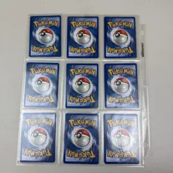 Vintage Pokemon TCG Binder Lot - 9 Cards - E-Reader E Reader NM - Image 5