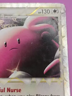 Blissey 106/123 Heartgold & Soulsilver Holo Rare Vintage Pokemon Card - Image 4