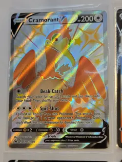 Pokemon V Holo Card Collection Lot Pikachu, Meowth, Vaporeon, Shaymin, Stoutland - Image 2