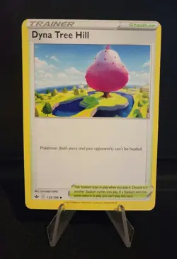 Pokemon: Chilling Reign - Dyna Tree Hill 135/198 - Miscut Error Card - Image 1