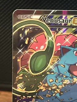 Pokemon TCG Venusaur EX XY123 Promo Ultra Rare Holo Card - Image 2