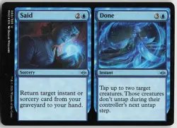 Said // Done FOIL Uncommon Modern Horizons 2 LP MTG - Image 1