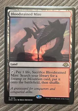 Bloodstained Mire NM MH3 Magic the Gathering MTG Modern Horizons 3 - Image 1