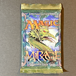 NEW SEALED Lot Of 2 Magic The Gathering MTG MIRAGE Booster Packs 1996 - Image 3