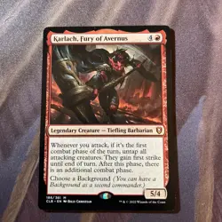 MTG / Karlack Fury Of Avernus / Nm - Image 1