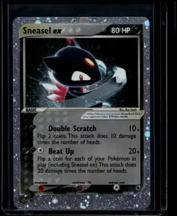Pokemon TCG Sneasel ex 103/109 Ruby and Sapphire LP - Image 1