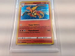 2022 Pokemon SWSH BSP SP. Delivery Charizard Center UK-Holo #075 PSA 9 - Image 2