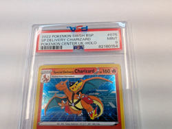 2022 Pokemon SWSH BSP SP. Delivery Charizard Center UK-Holo #075 PSA 9 - Image 3