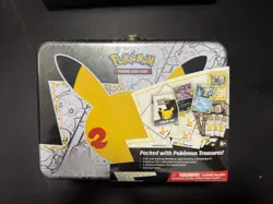 Pokemon Celebrations 25th Anniversary Collectors Chest Lunch Box Tin Sealed - Image 1