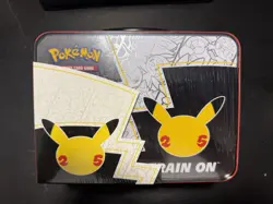 Pokemon Celebrations 25th Anniversary Collectors Chest Lunch Box Tin Sealed - Image 2
