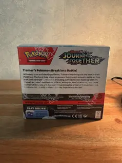 Pokemon TCG SV09 Journey Together Enhanced Booster Box Sealed New - Image 4