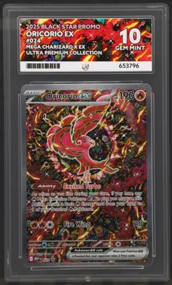 Oricorio EX 024 UPC Promo Ace 10 Perfect Subgrades Pokemon TCG - Image 3