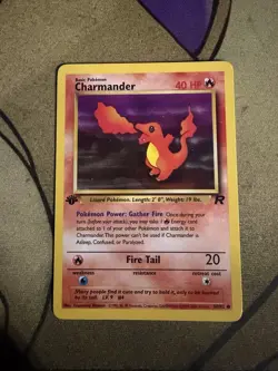 Pokemon TCG Charmander 1st Edition Team Rocket 50/82 - Image 1