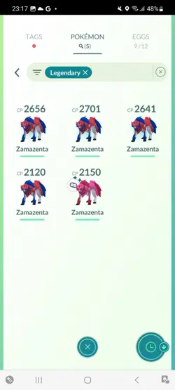 Pokemon Go ( Stage 30 )Shiny Zamazenta ( 5 Legends ) - Image 4