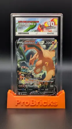 Pokemon Charizard V - Brilliant Stars 154/172 Special Art - Gem Mint 10 (ACE) - Image 2