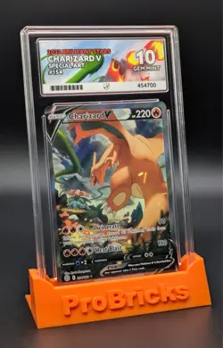 Pokemon Charizard V - Brilliant Stars 154/172 Special Art - Gem Mint 10 (ACE) - Image 4