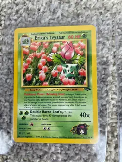 Lot of 8 Vintage 1999-2000 Wizards Pokemon TCG Team Rocket Heroes Base Set - Image 3