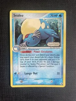Sealeo - 43/92 - Stamped - Reverse Holo Pokemon EX - Legend Maker NM/LP - Image 1
