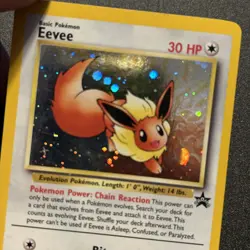 Pokemon Eevee Wizards Black Star Promo 11 Holo NM - Image 2