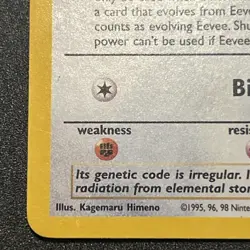 Pokemon Eevee Wizards Black Star Promo 11 Holo NM - Image 5