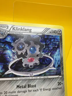 Klinklang Holo Rare Dark Explorers 77/108 Pokemon 2012 NM - Image 2