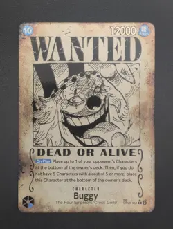 One piece - Buggy (Wanted Poster) - OP09-051 - Emperors in the New World (OP09) - Image 1
