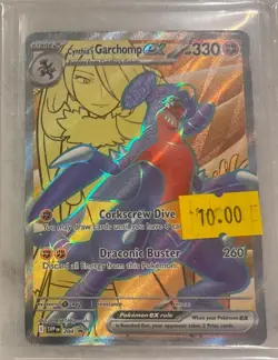 Pokemon- Cynthia's Garchomp ex 204 - Sv: Scarlet & Violet Promo Cards Holo - Image 1