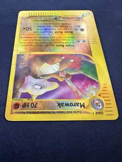 Marowak - 54/147 - Pokemon Aquapolis Reverse Holo Rare Card MP FREE SHIPPING - Image 4