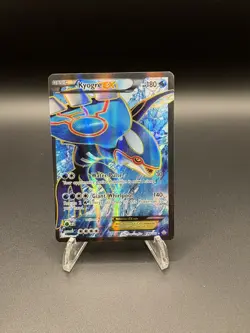 Kyogre EX 148/160 FULL ART Pokemon Card XY Primal Clash Holo Rare - Image 1
